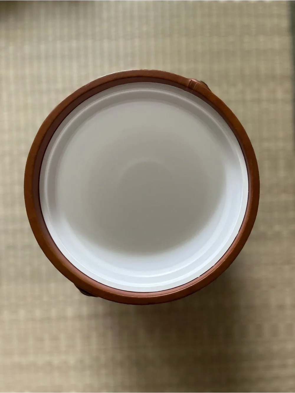 Anthropologie brown cylindrical